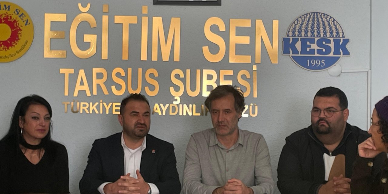 CHP Tarsus’tan emekli öğretmenlere ve sendikalara ziyaret