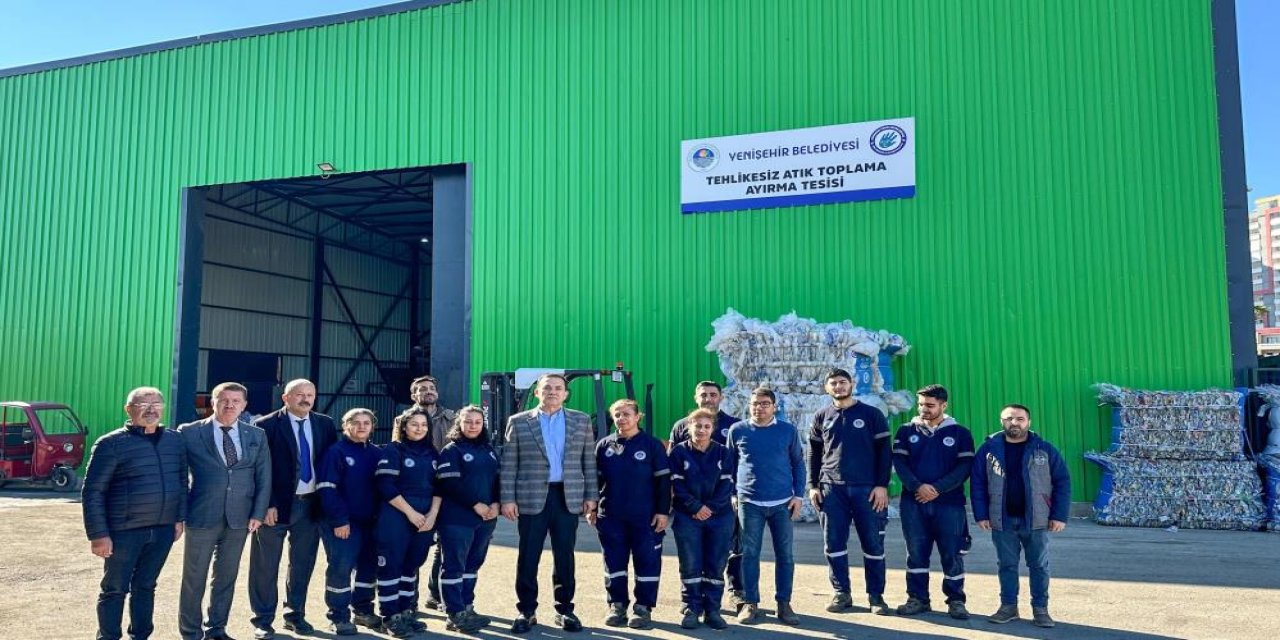 Yenişehir Belediyesi atık Tesisinin kapasitesini artırıyor