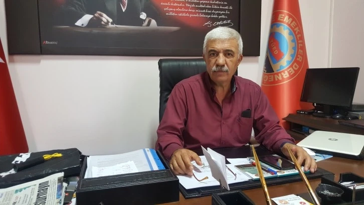 TÜED Mersin Şube Başkanı Akbudak: “Açıklanan emekli zammı emekli için zulümdür”