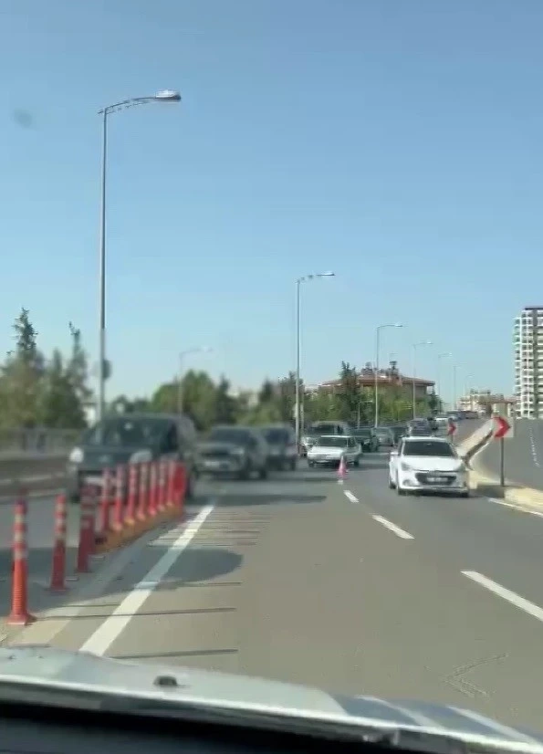 Gaziantep'te şerit ihlali yapan sürücülere ceza yağdı