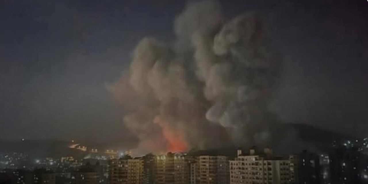 Suriye’nin her yerinde patlama silah ve  alevler yükseliyor