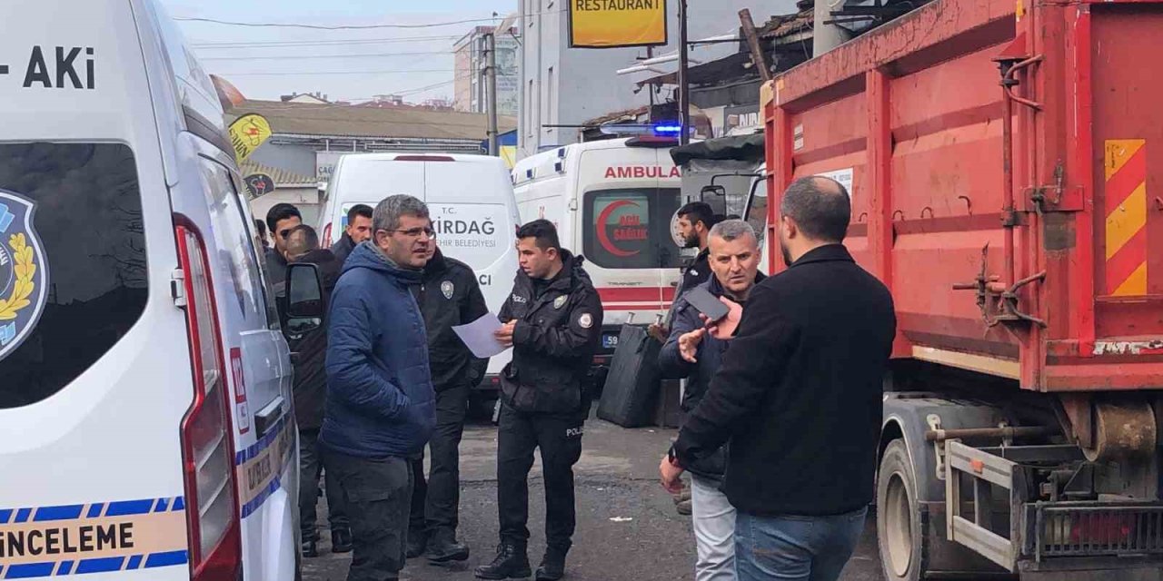 Tekirdağa da lokanta önünde cesed bulundu