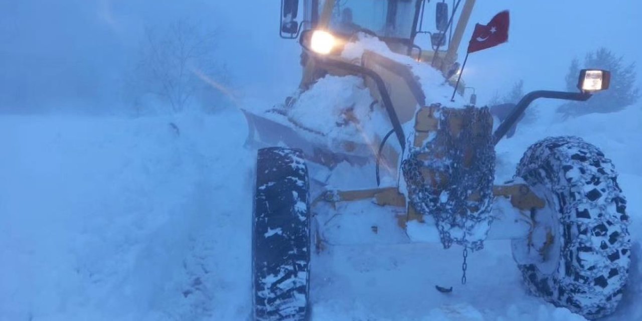 Ardahan'da bazı kara yolları ulaşıma kapatıldı