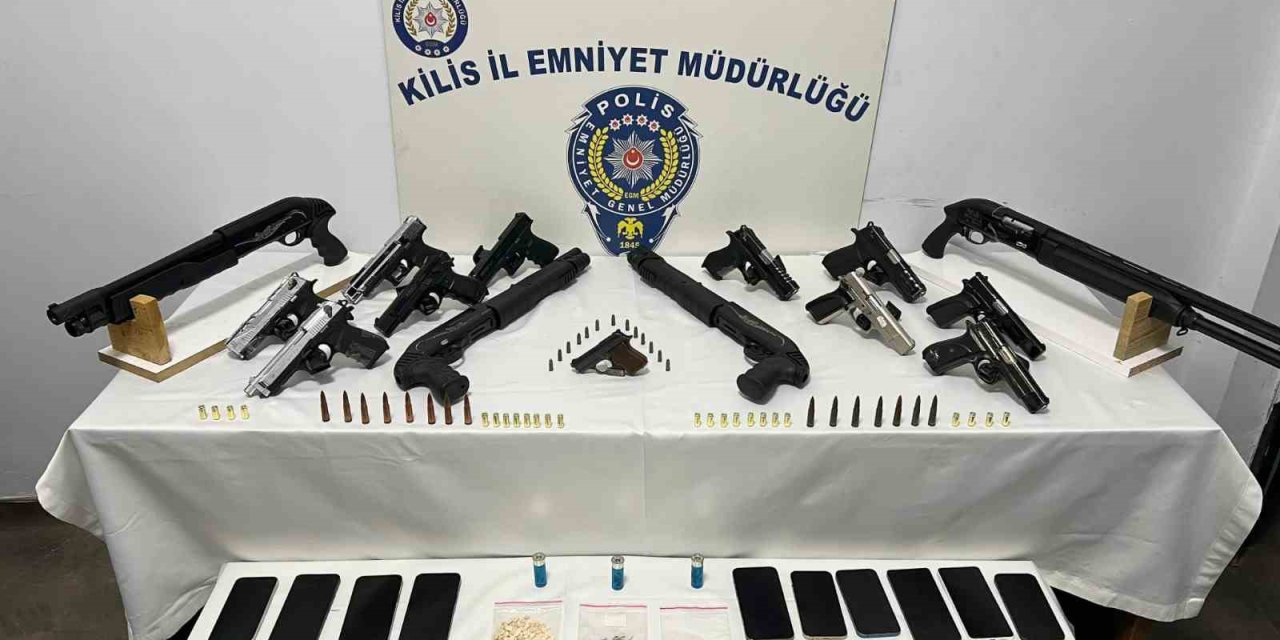 Kilis’te dev operasyon aranan 79 şahıs yakalandı