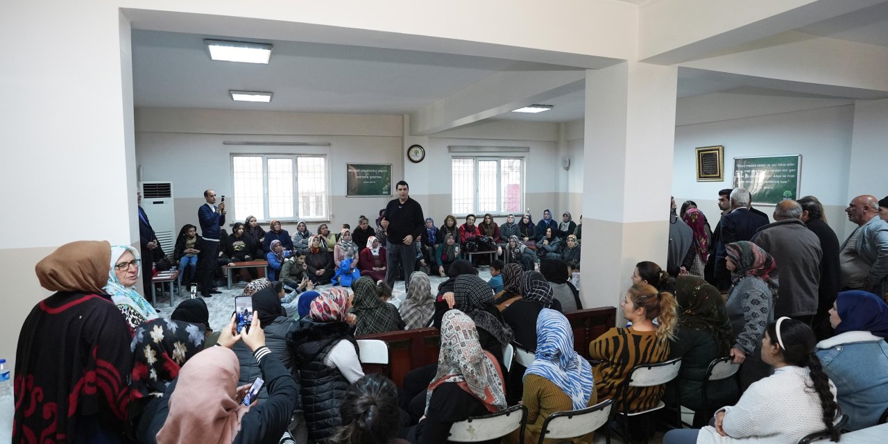 Başkan Yılmaz, Çıksorut'ta halkla bir araya geldi