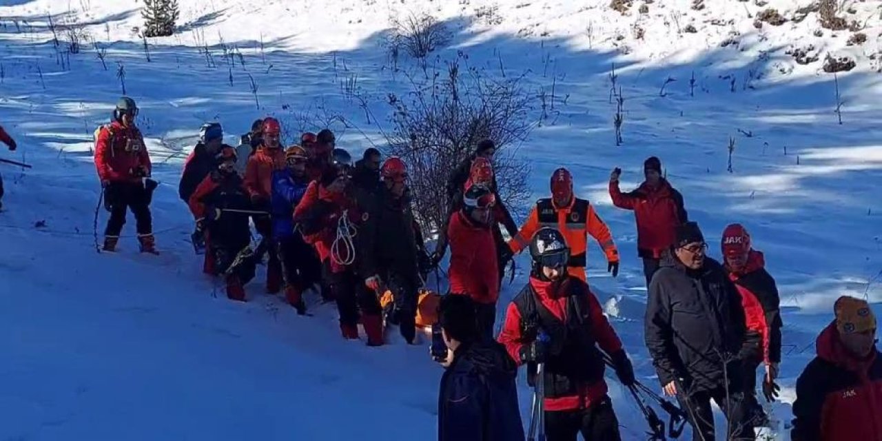 Palandöken’de çığ düştü ölü ve yaralılar var