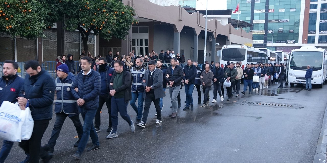 Rüşvet operasyonu çok sayıda gözaltı var