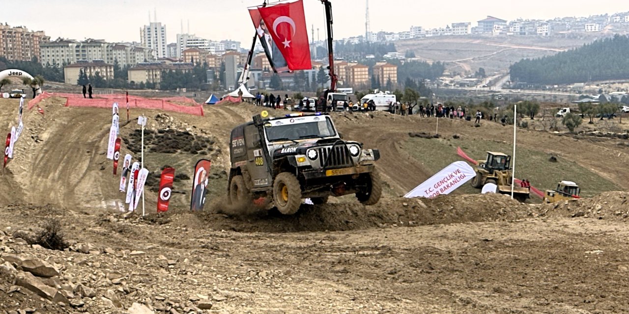 Kilis'te Akdeniz Offroad Kupası sezon finali heyecanı yaşandı