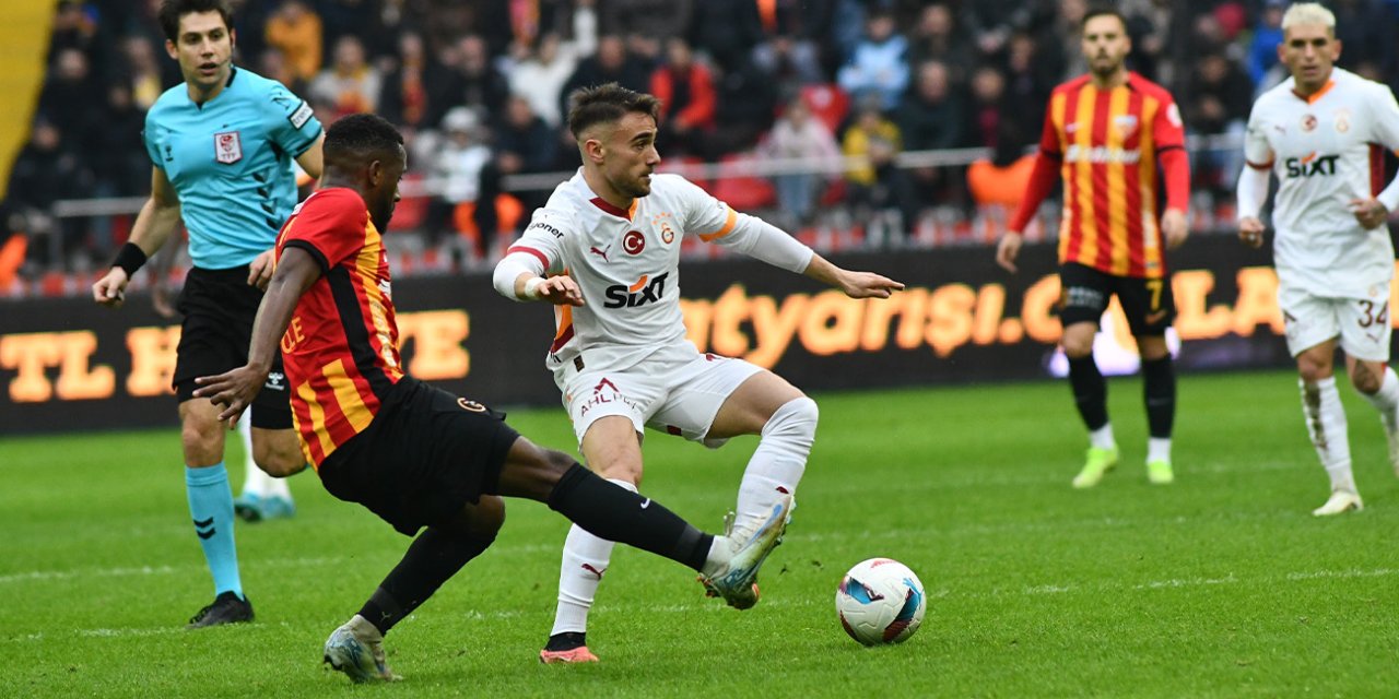 Galatasaray deplasmanda Kayserispor'u 5-1 mağlup etti