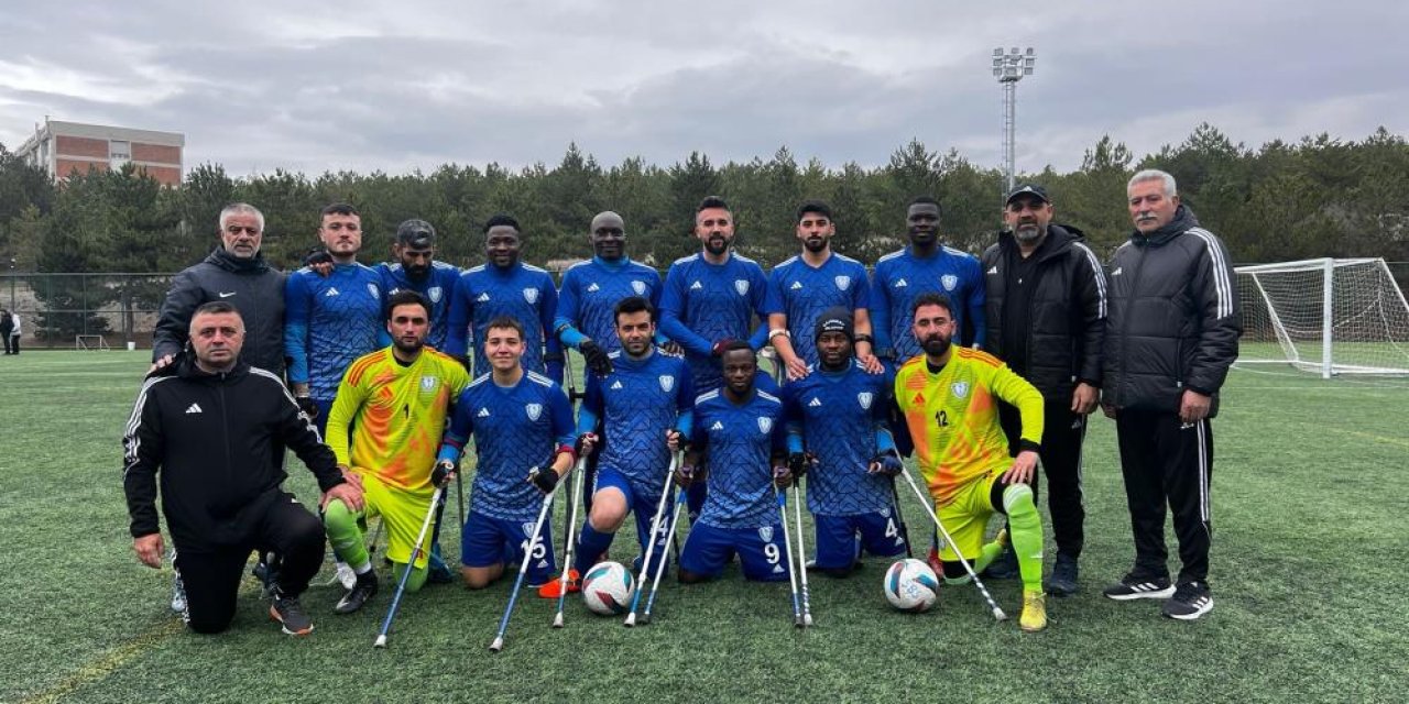 Şahinbey Ampute deplasmandan 4-0'lık galibiyetle döndü