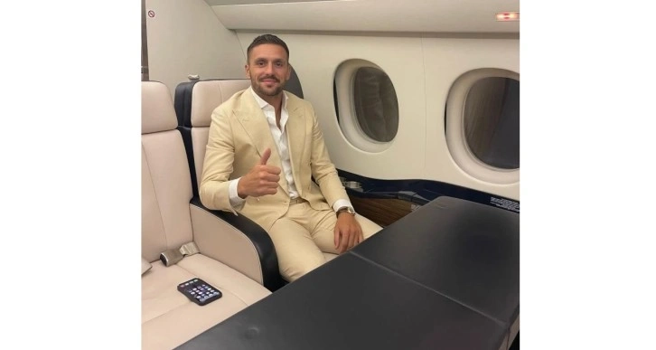 Sırp uyruklu Dusan Tadic, İstanbul'a geldi