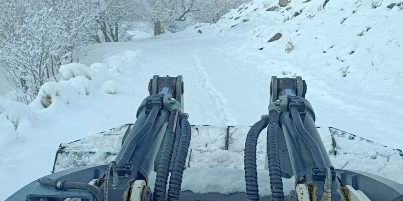 Hakkari'de yüzlerce yerleşim yerinin yolu ulaşıma kapandı