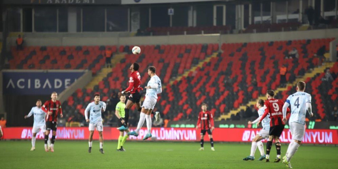 Gaziantep FK: 1 - Adana Demirspor: 0