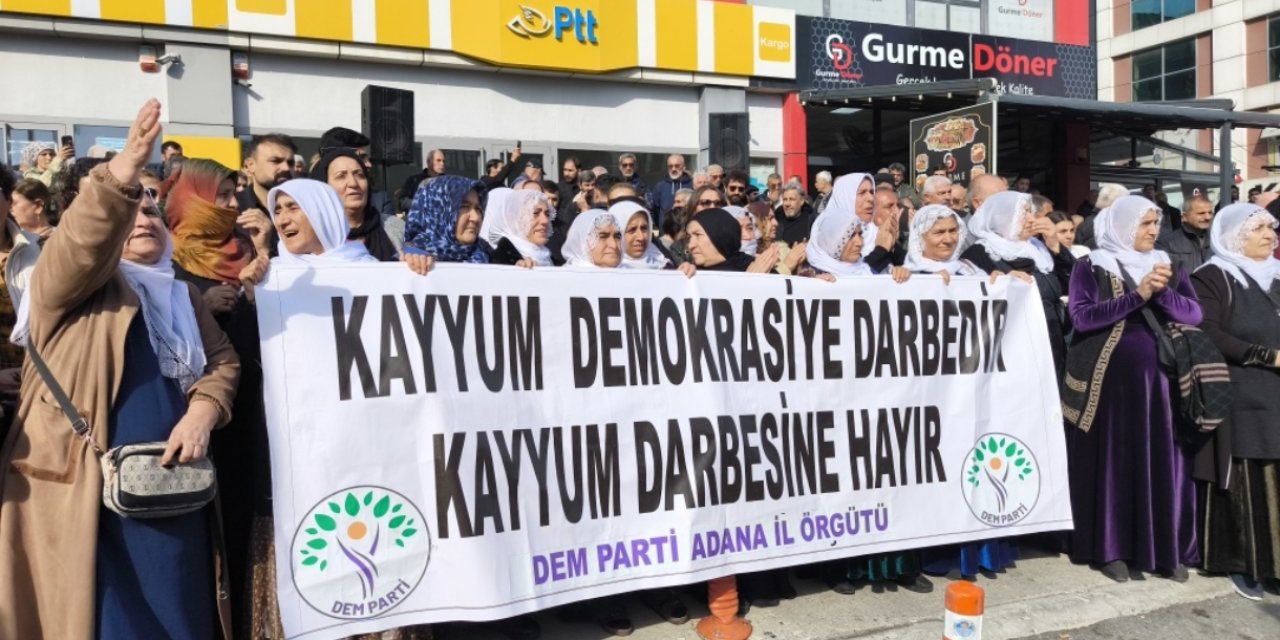 Akdeniz de kayyıma karşı direniş sürüyor