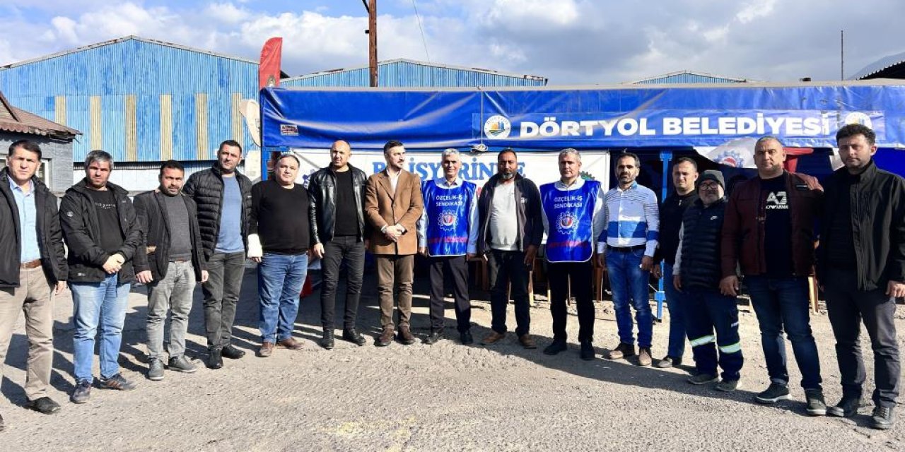 Hatay'da Yolbulan Metal'de işçilerin grevi 211 gündür devam ediyor
