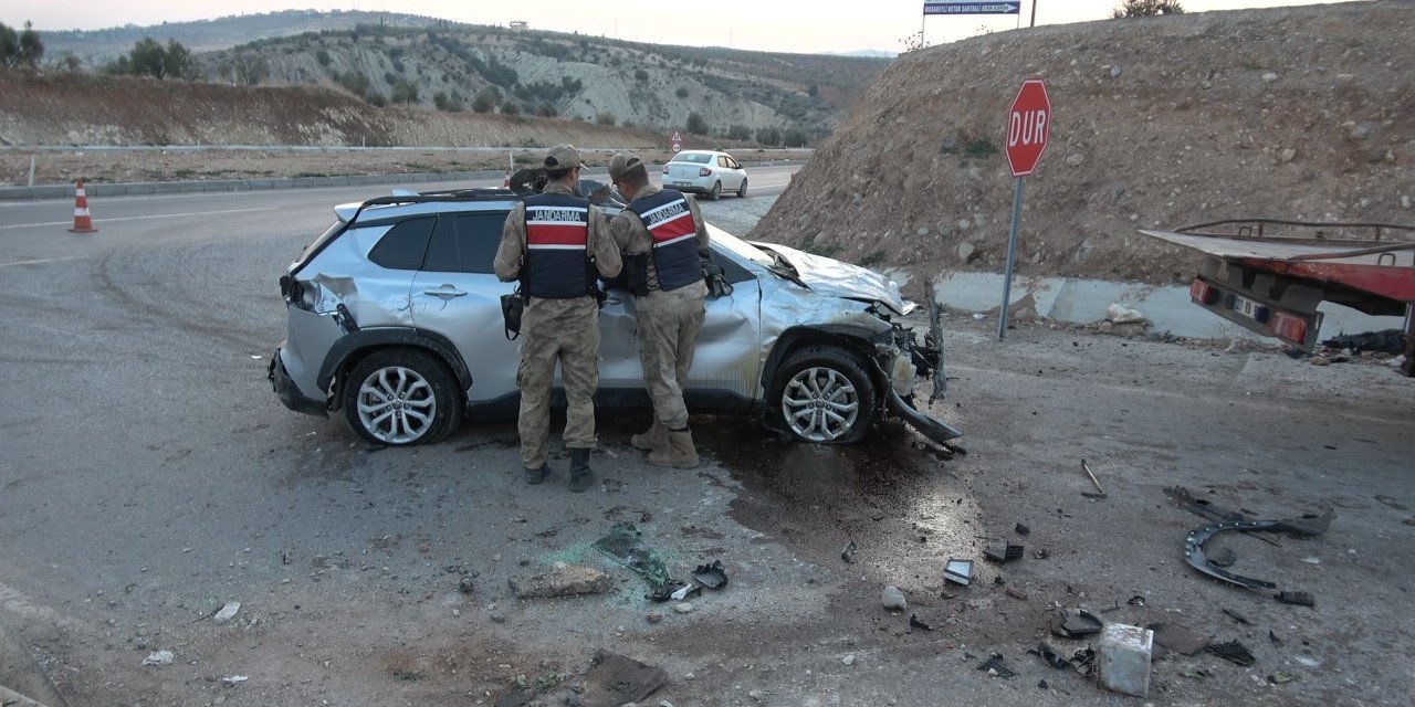 Kilis’te trafik kazası 9 yaralı var