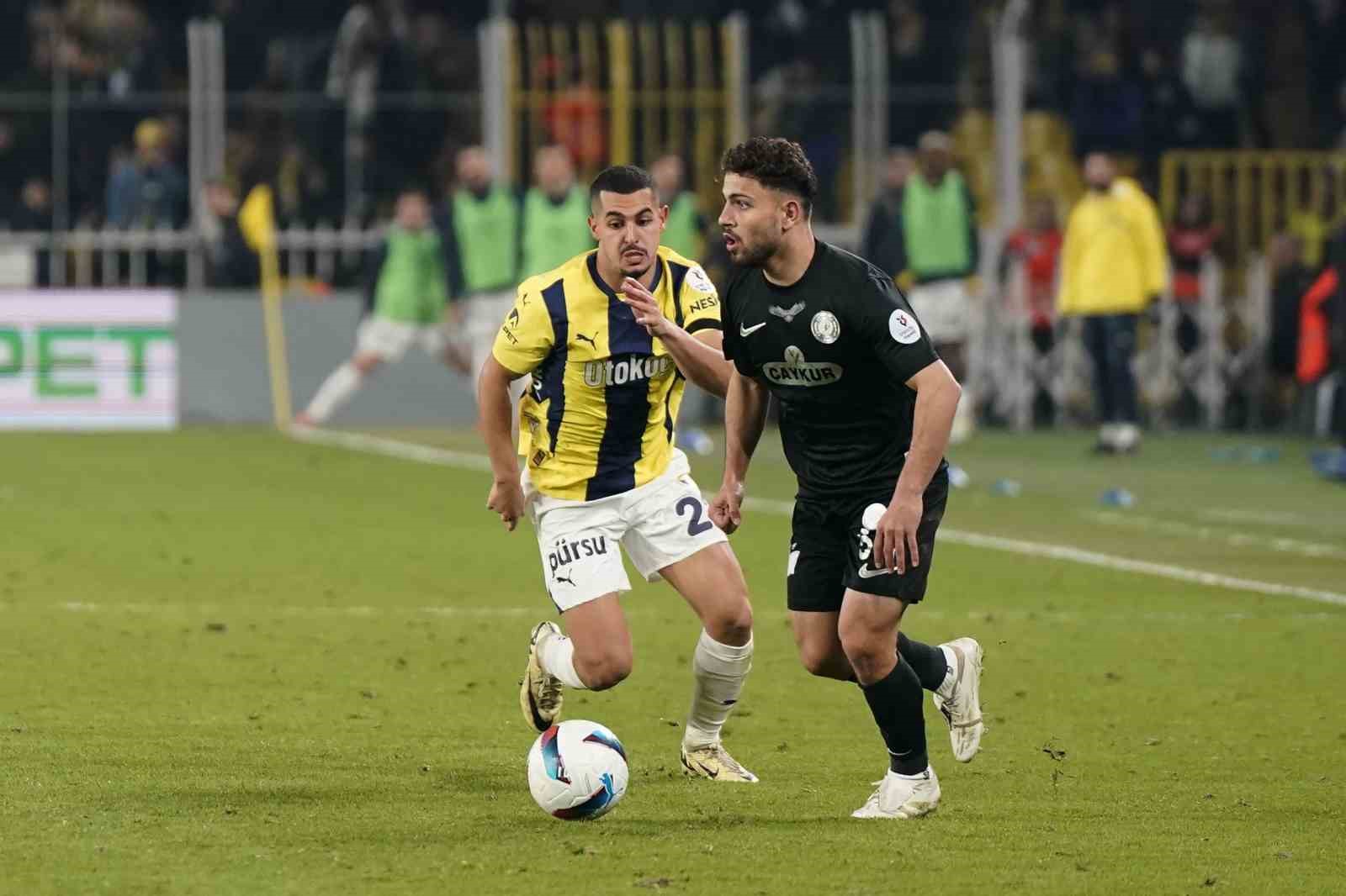 Fenerbahçe: 3 - Çaykur Rizespor: 2