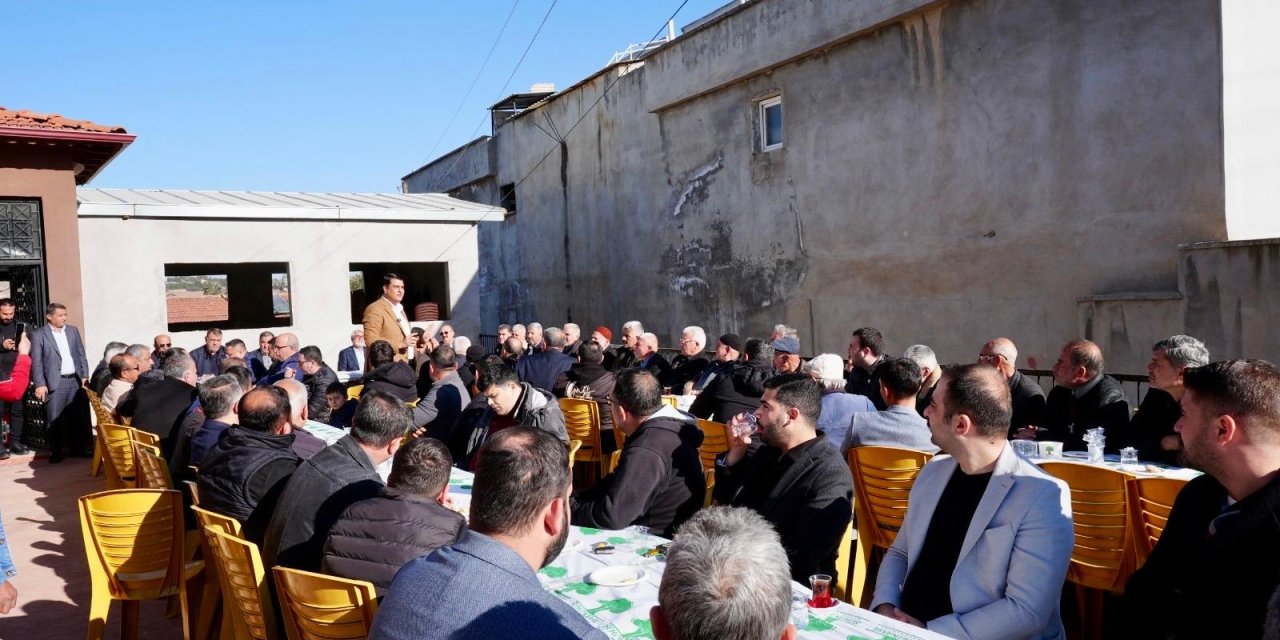 Şehitkamil Belediye Başkanı Yılmaz'a Aktoprak'ta büyük ilgi
