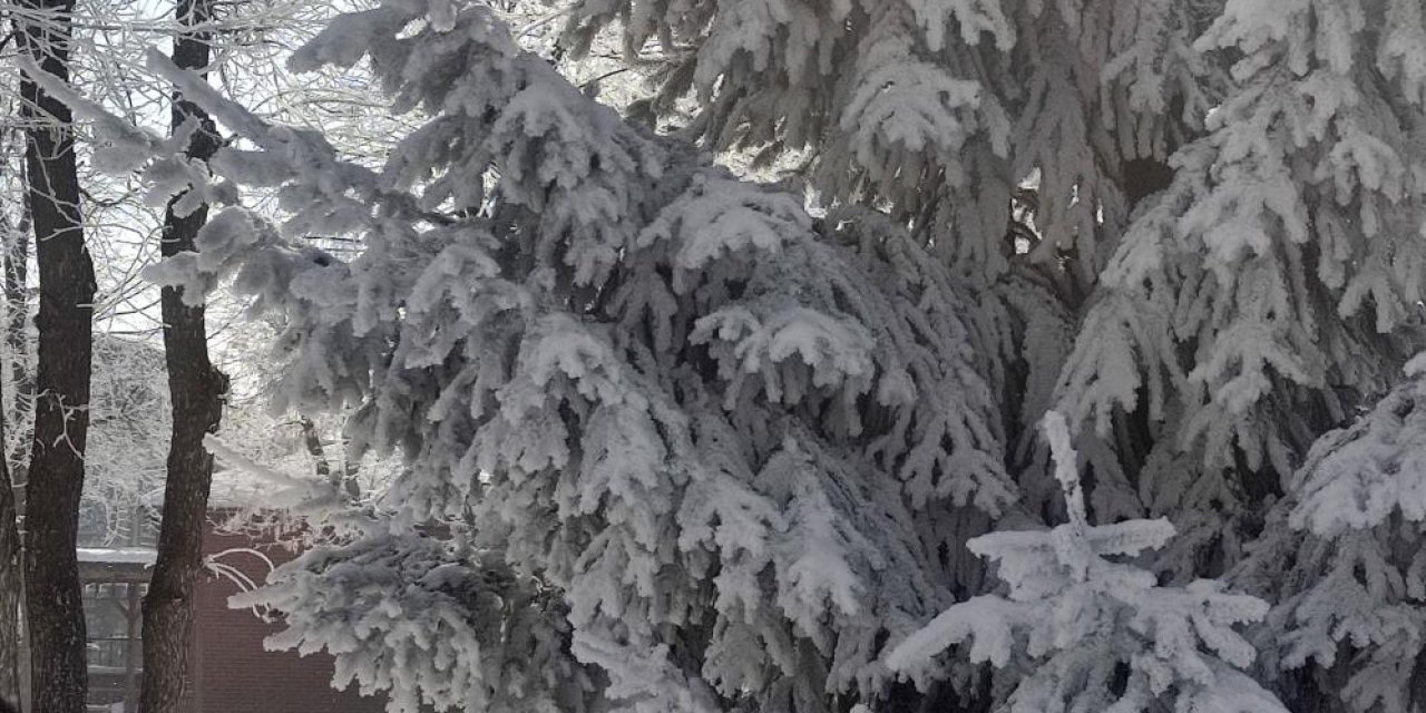 Göle'de hava eksi 27,7 derece