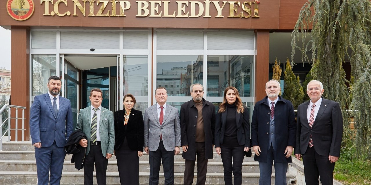 Gaziantep Gazeteciler Cemiyetin’den Nizip Belediye Başkanı Doğan’a ziyaret