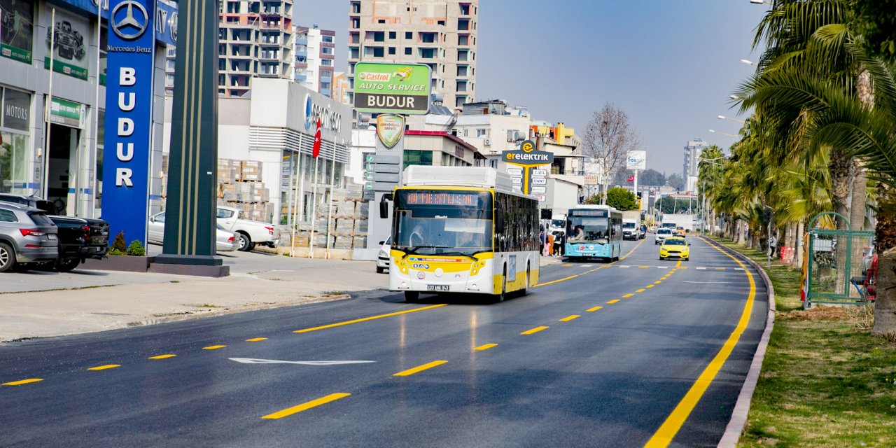 Mersin'de yol konforu artıyor 2. çevre yolu yenilendi