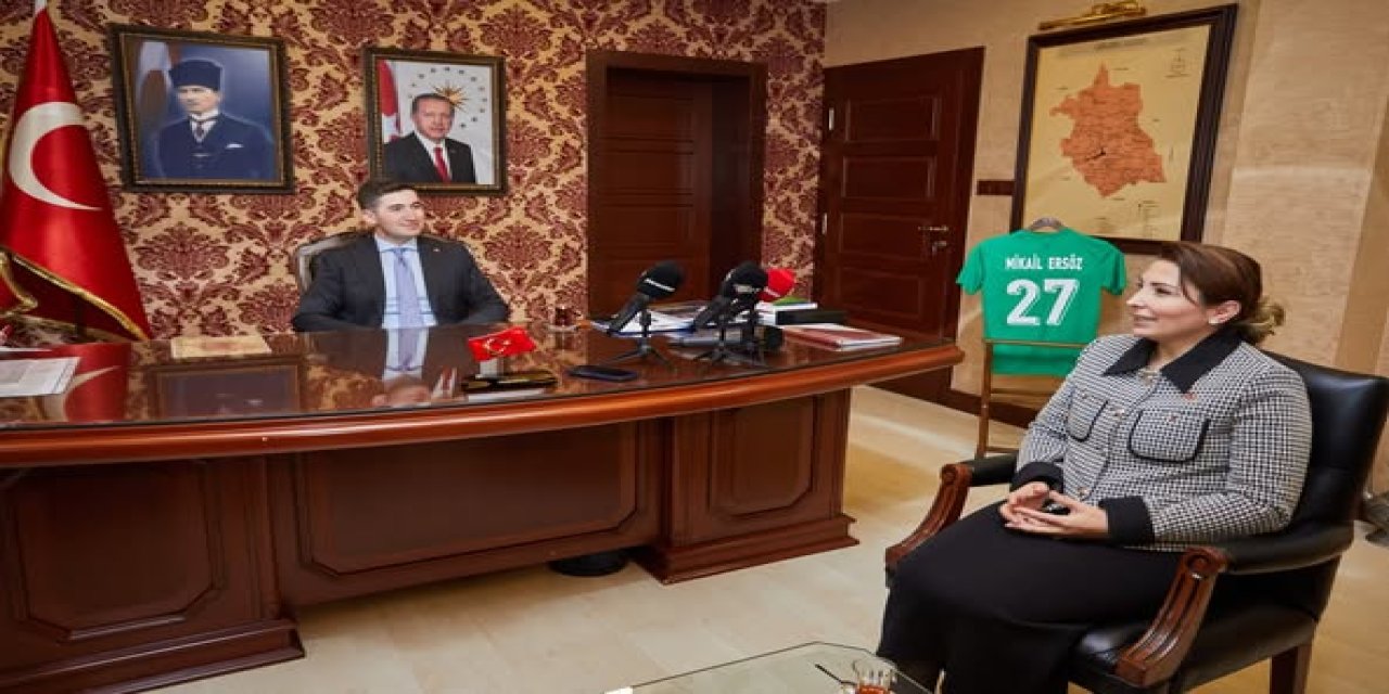 GGC'den Kaymakam Ersöz'e ziyaret