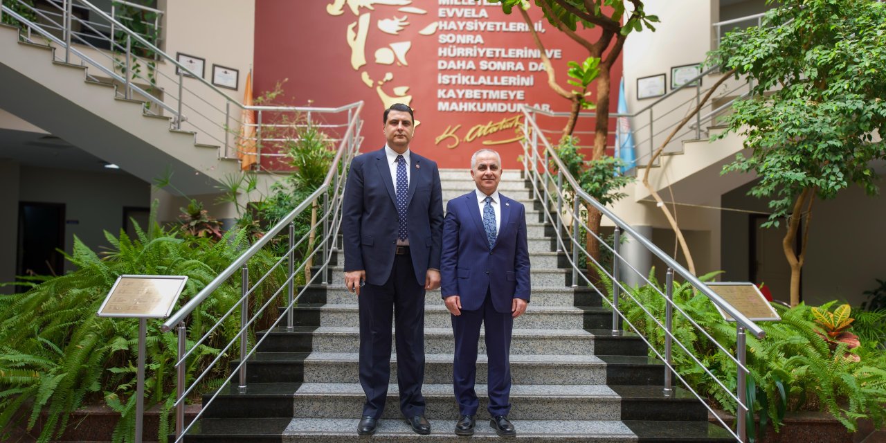 Umut Yılmaz'dan Doğan ve Türkçüoğlu'na hayırlı olsun ziyareti