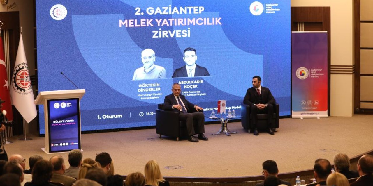Gaziantep Ticaret Odasın’da 2. Melek Yatırımcılık Zirvesi yapıldı