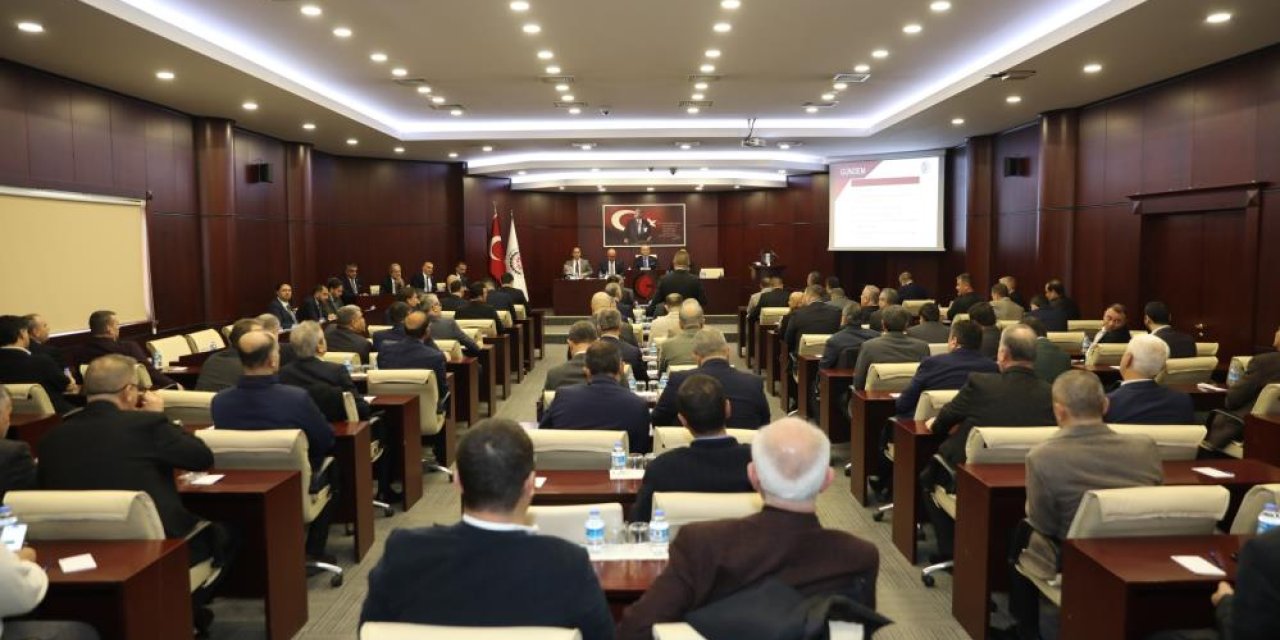 GTO şubat ayı meclis toplantısı yapıldı