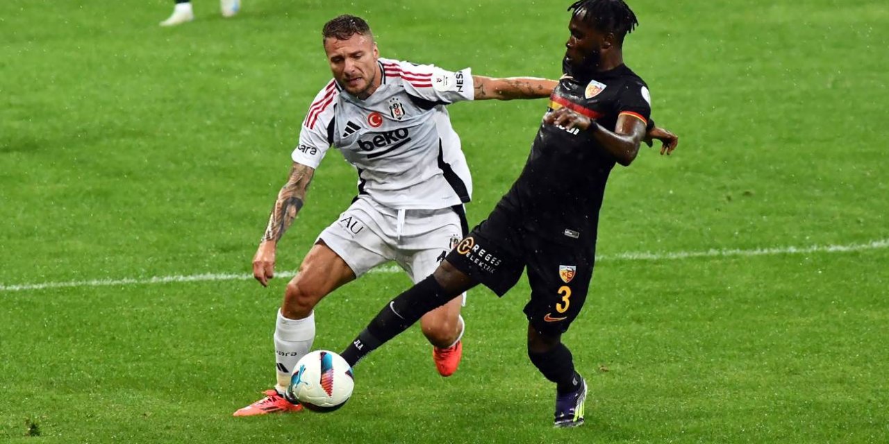 Beşiktaş, Kayserispor'u 2-0 mağlup etti