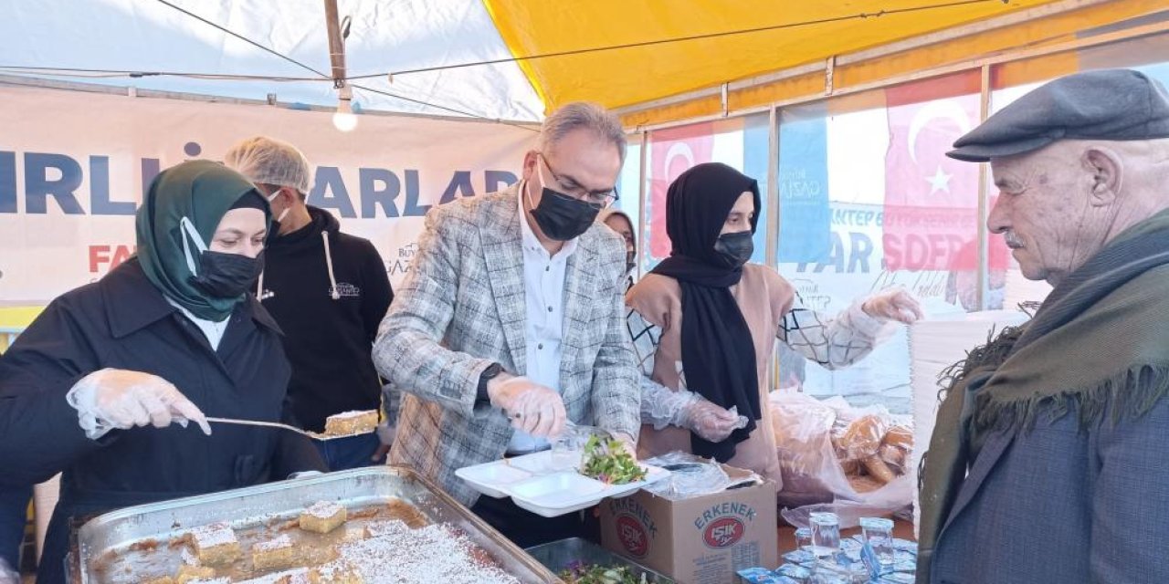 İftar çadırlarına yoğun ilgi