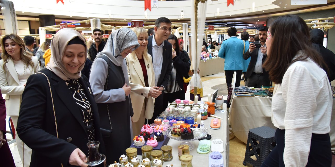 Gaziantep'te ekonomide üretime katılan eller projesi satış günleri başladı