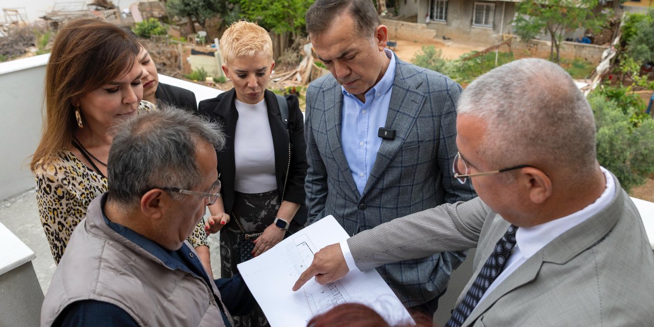 Başkan Özyiğit, inşaatı devam eden projeleri yerinde inceledi