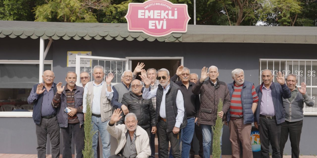 Mezitli’de Emeklilerin yüzü gülüyor!