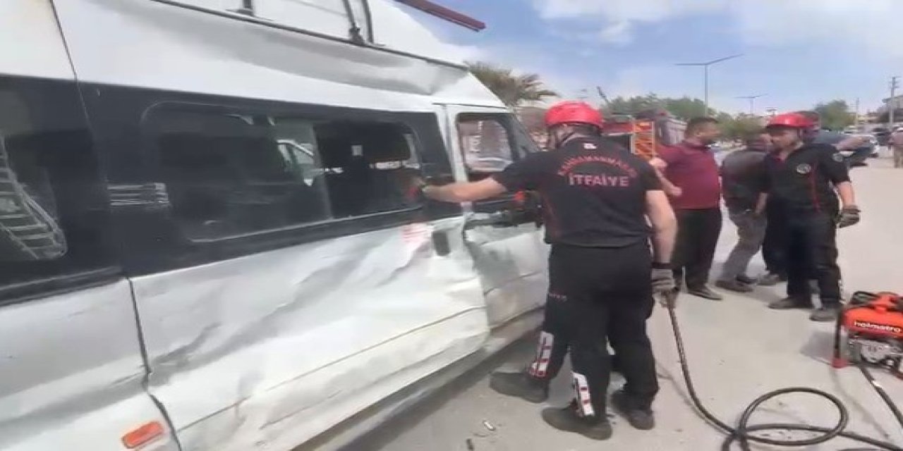 Kahramanmaraş'ta trafik kazası: 6 yaralı
