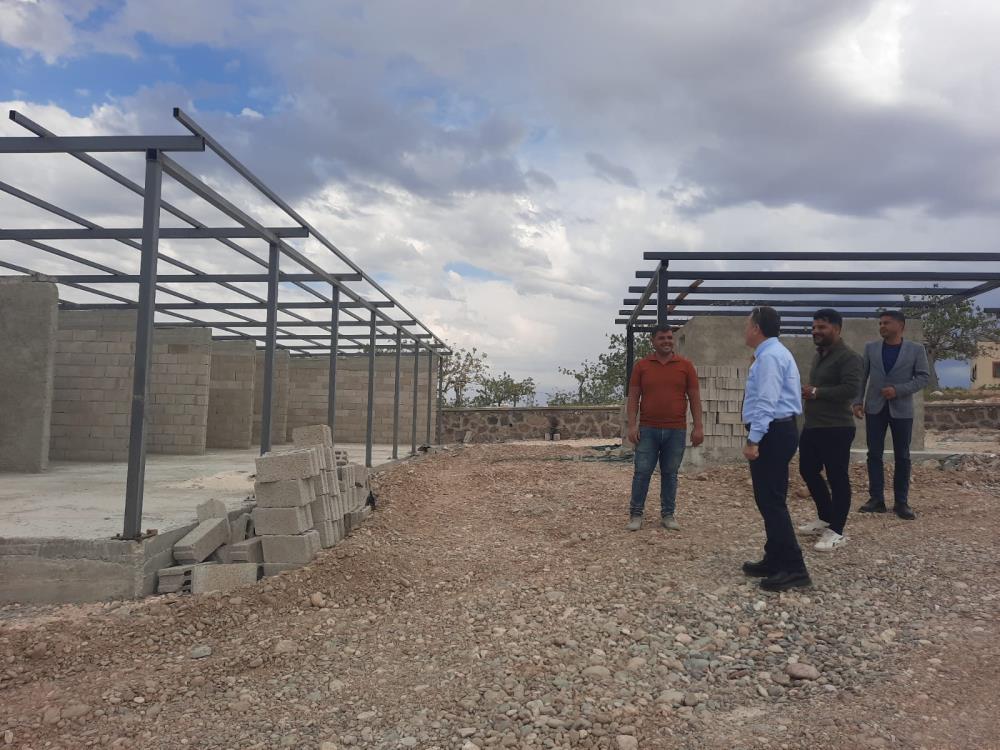 Nizip Belediyesinden  modern hayvan bakım evi