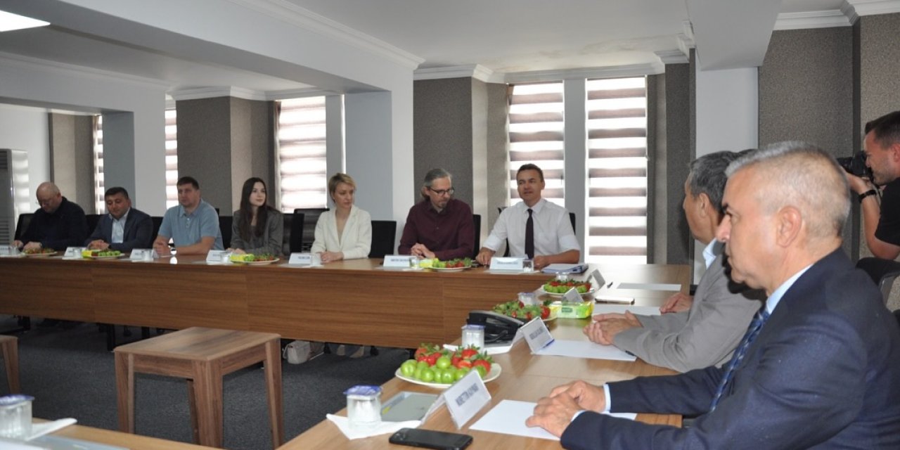 Silifke’de Türk-Rus iş birliği görüşmesi