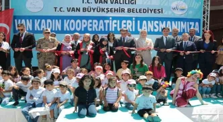 Van’da kadın kooperatiflerinin lansmanı yapıldı