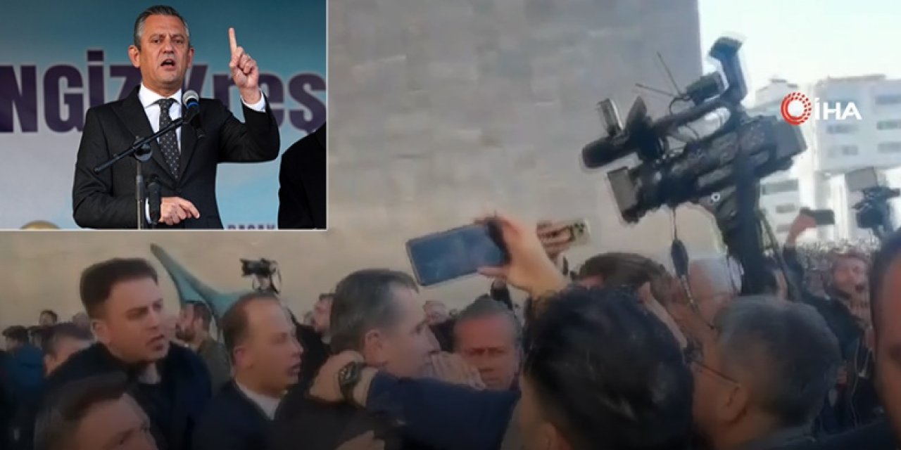 CHP lideri Özgür Özel'e saldıran kişinin kimliği belirlendi