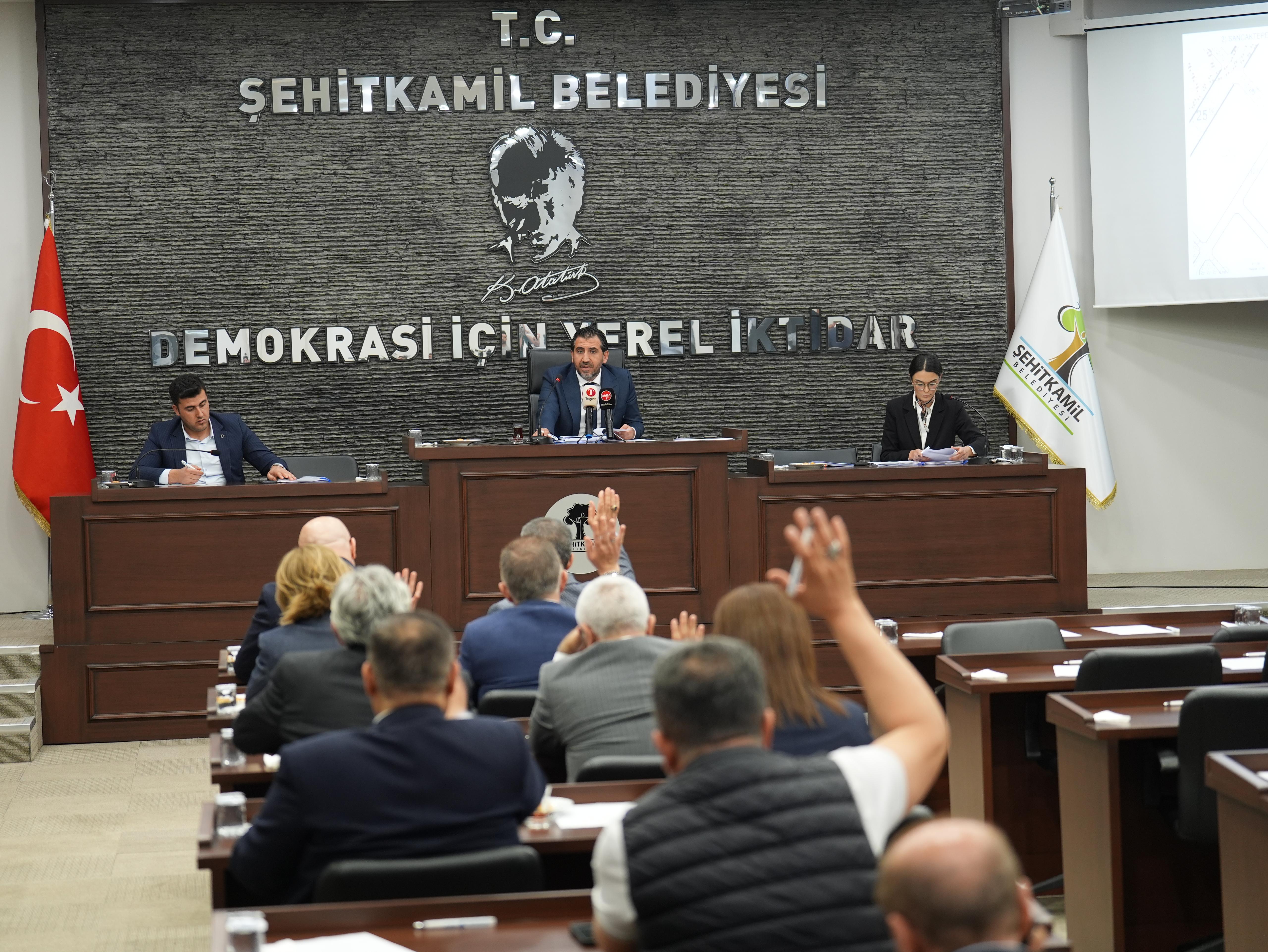 Şehitkamil Belediyesi meclis toplantısını tamamlandı