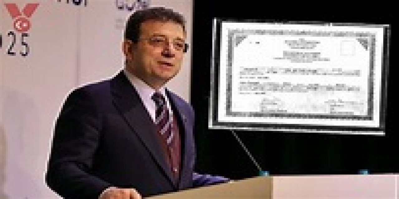 İmamoğlu'nun diplomasının iptali İstanbul Üniversitesi tarafından tebliğ edildi