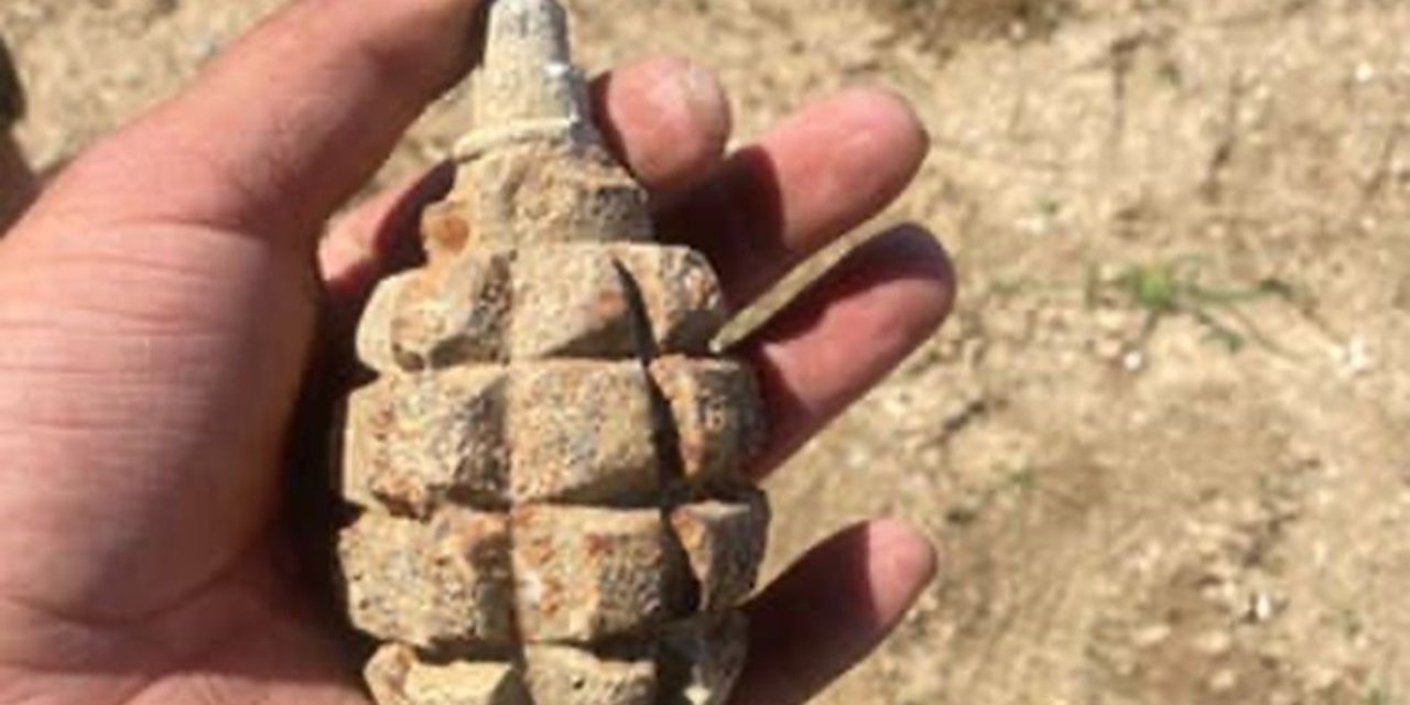 Ankara’da patlamamış el bombası bulundu