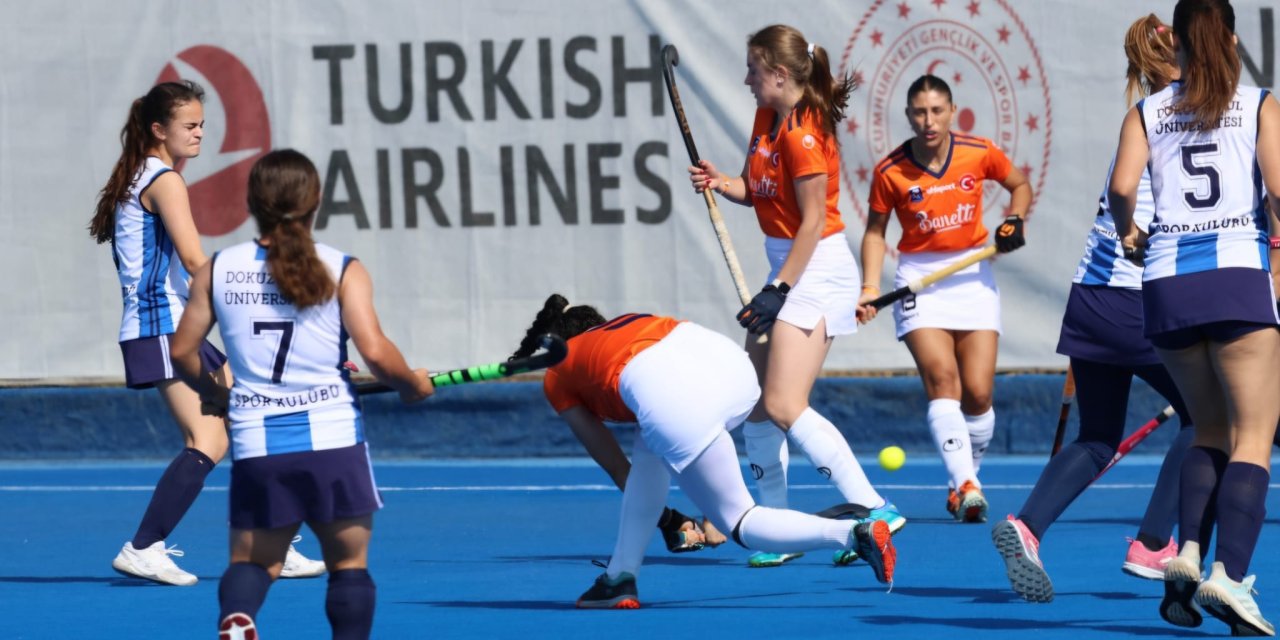 Hokeyin Sultan ve Kaplanları Erkekler Süper Lig Play-Off'a Hızlı Başladı