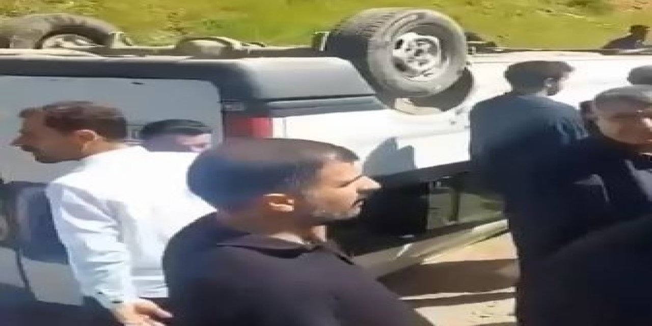 Öğrenci servisi takla attı, çok sayıda öğrenci yaralandı