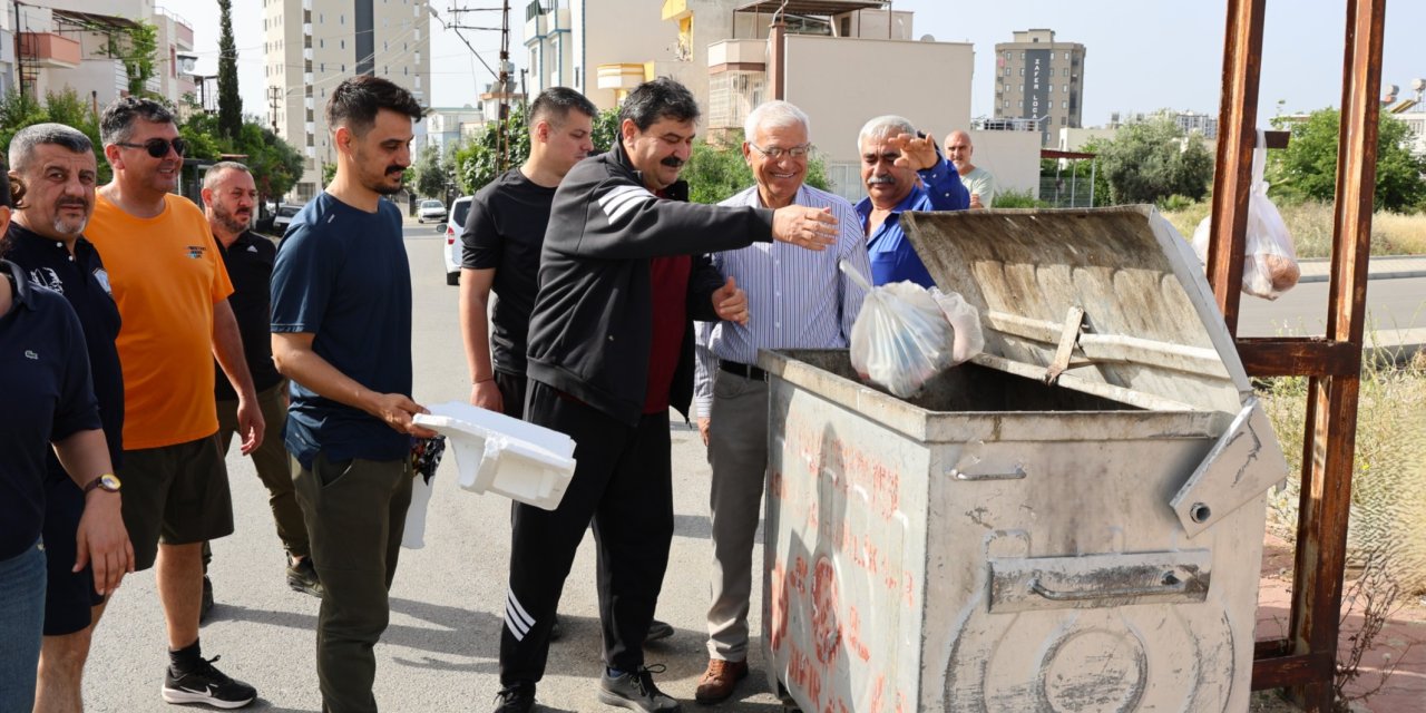 Yıldız'dan temizlik çağrısı: "evimiz gibi, sokaklarımızı da temiz tutalım"
