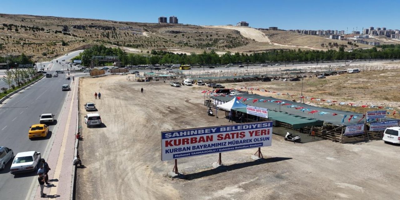 Şahinbey’de kurban satış ve kesim yerleri beli oldu