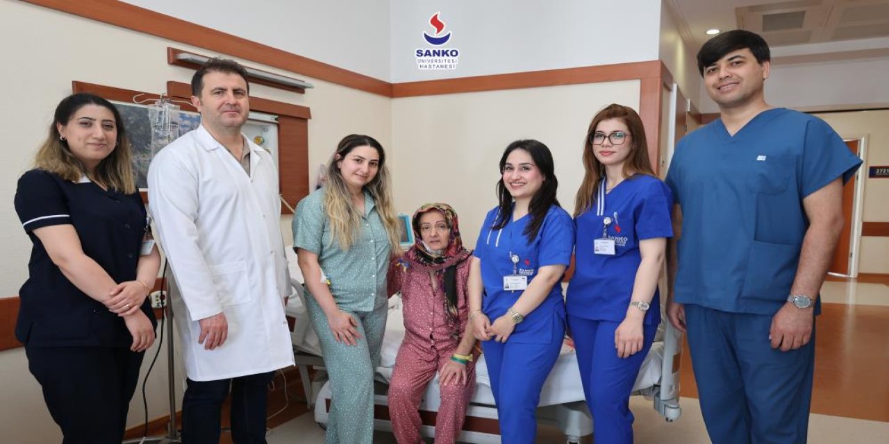 SANKO Üniversitesi Hastanesi’nde anneye en değerli armağan