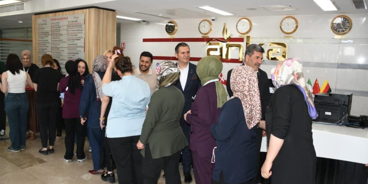ANKA Hastanesinde  geleneksel bayramlaşma töreni