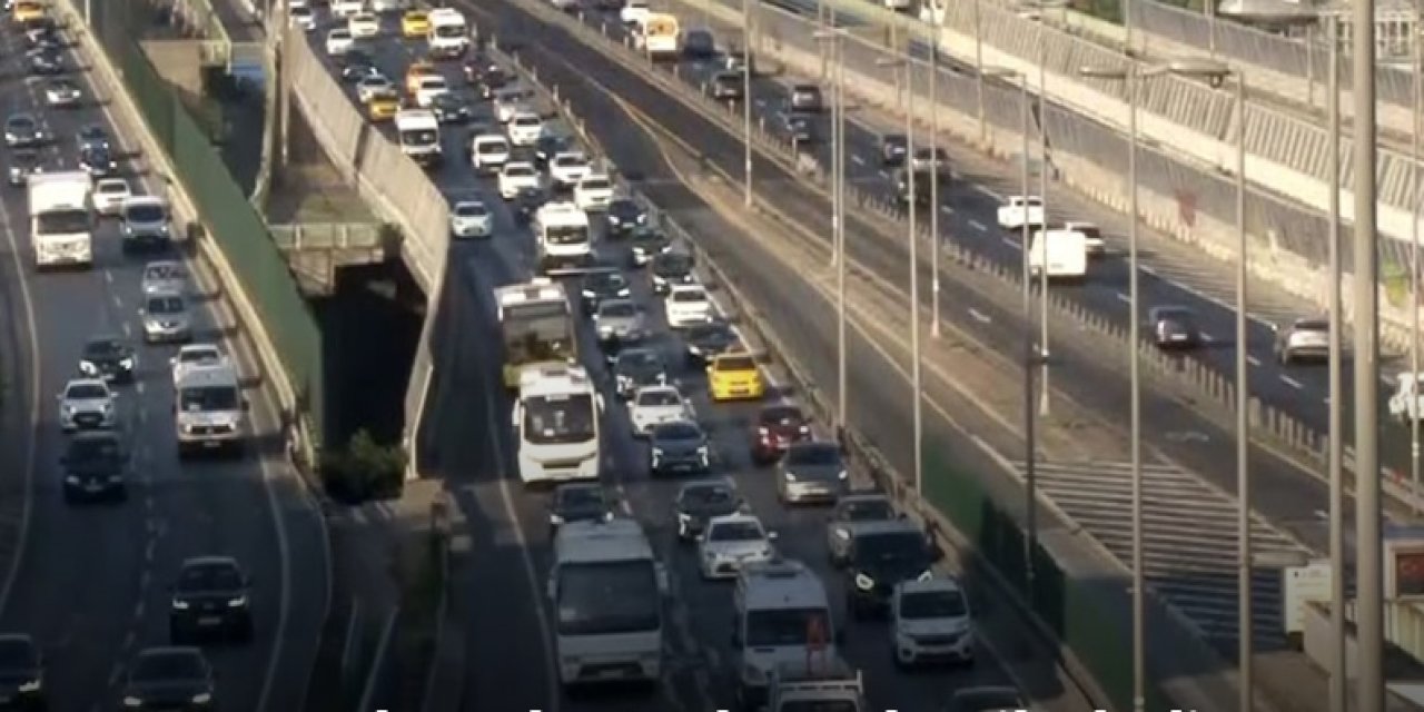 İstanbul’da bayram trafiği yoğunluğu yaşandı