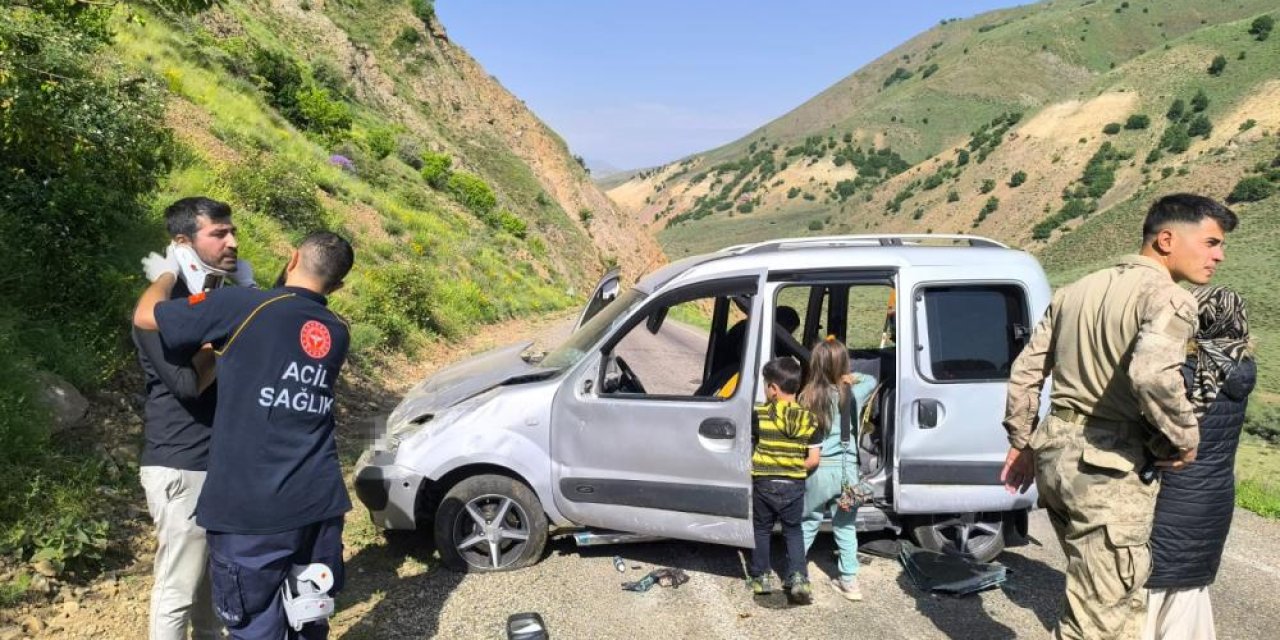 Navigasyon kazaya sebep oldu:5 yaralı